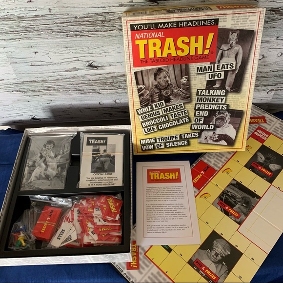 National Trash - The Tabloid Headline Board Game - Picture 2 of 4
